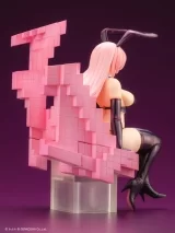 Оригинальная аниме фигурка  «Illustrator Original Azamuki Usagi Sitting Bunny by Kafun 1/7 Complete Figure»