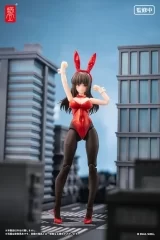 Оригинальная аниме фигурка «Kuusou JK Series JK-01 Bunny Girl Lena 1/12 Complete Model Action Figure»