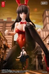 Оригинальная аниме фигурка «Kuusou JK Series JK-01 Bunny Girl Lena 1/12 Complete Model Action Figure» 
