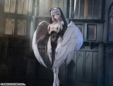 Оригинальная аниме фигурка «Angel Nun Sheng Yu 1/6 Complete Figure Regular Edition» 