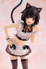 Оригинальная аниме фигурка «KDcolle KONOSUBA - God's Blessing on This Wonderful World! Megumin: Light Novel Catgirl Maid ver. Complete Figure»