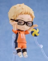 Оригинальная аниме фигурка «Nendoroid Haikyuu!! Kei Tsukishima The New Karasuno Ver.»