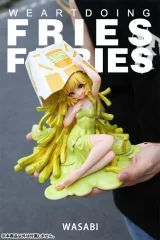 Оригинальная аниме фигурка «Fries Fairies Wasabi Complete Figure»