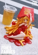 Оригинальная аниме фигурка «Fries Fairies Tomato Ketchup Complete Figure»