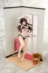 Оригинальная аниме фигурка «Rent-A-Girlfriend Chizuru Mizuhara Maid Bikini ni Okigae Figure 1/6 Complete Figure» 