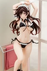Оригинальная аниме фигурка «Rent-A-Girlfriend Chizuru Mizuhara Maid Bikini ni Okigae Figure 1/6 Complete Figure» 