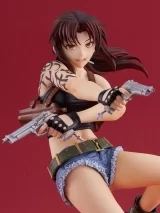 Оригинальная аниме фигурка «POP UP PARADE Black Lagoon Revy L size Complete Figure»