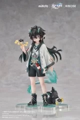 Оригинальная аниме фигурка «RIBOSE Studio - Honkai: Star Rail Little Cat Series Figure Dan Heng ver.»