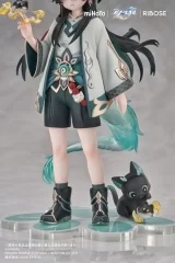 Оригинальная аниме фигурка «RIBOSE Studio - Honkai: Star Rail Little Cat Series Figure Dan Heng ver.»