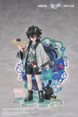 Оригинальная аниме фигурка «RIBOSE Studio - Honkai: Star Rail Little Cat Series Figure Dan Heng ver.»