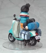 Оригинальная аниме фигурка «Yuru Camp Rin Shima with Scooter 1/10 Complete Figure»