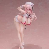Оригинальная аниме фигурка «Super Sonico Nurse Bikini ver. Complete Figure»