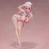 Оригинальная аниме фигурка «Super Sonico Nurse Bikini ver. Complete Figure» 