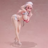 Оригинальная аниме фигурка «Super Sonico Nurse Bikini ver. Complete Figure» 