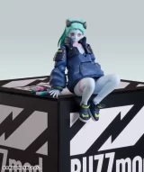 Оригинальная аниме фигурка «BUZZmod. Cyberpunk: Edgerunners Rebecca Action Figure» 