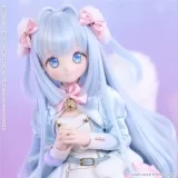 Шарнирная кукла «s*t*j x Iris Collect petit Honono -Magical*fluffy- (Milky Blue ver.) Complete Doll»