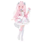 Шарнирная кукла «s*t*j x Iris Collect petit Honono -Magical*fluffy- (Milky Pink ver.) Complete Doll»