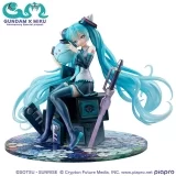 Оригінальна фігурка «Lucrea Mobile Suit Gundam 45th Anniversary x Hatsune Miku Hatsune Miku x 00 Gundam 1/7 Complete Figure»