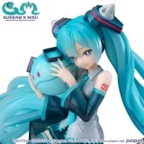 Оригинальная  фигурка «Lucrea Mobile Suit Gundam 45th Anniversary x Hatsune Miku Hatsune Miku x 00 Gundam 1/7 Complete Figure»