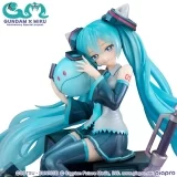 Оригинальная  фигурка «Lucrea Mobile Suit Gundam 45th Anniversary x Hatsune Miku Hatsune Miku x 00 Gundam 1/7 Complete Figure»