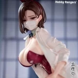Оригинальная  фигурка «Shikkaku Public Health Doctor Yumiko Yasaka Illustrated by Kesoshirou 1/4 Complete Figure»