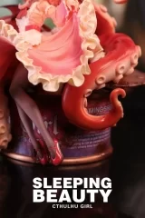 Оригинальная аниме фигурка «Cthulhu Girl The Scarlet Abyss of Dreams Complete Figure»