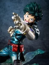 Оригинальная аниме фигурка «My Hero Academia Izuku Midoriya Metallic Ver. 1/4 Complete Figure»