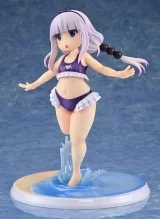 Оригинальная аниме фигурка «Miss Kobayashi's Dragon Maid Kanna Kamui: Excited to Wear a Swimsuit at Home Ver. (Purple) 1/6 Complete Figure»