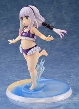 Оригинальная аниме фигурка «Miss Kobayashi's Dragon Maid Kanna Kamui: Excited to Wear a Swimsuit at Home Ver. (Purple) 1/6 Complete Figure»