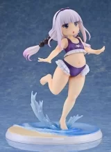 Оригинальная аниме фигурка «Miss Kobayashi's Dragon Maid Kanna Kamui: Excited to Wear a Swimsuit at Home Ver. (Purple) 1/6 Complete Figure»