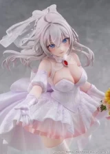 Оригинальная аниме фигурка «KDcolle Alya Sometimes Hides Her Feelings in Russian - Alisa Mikhailovna Kujou Wedding Dress Ver. 1/7 Complete Figure»