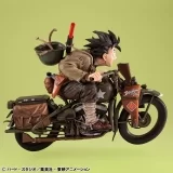 Оригинальная аниме фигурка «Desktop Real McCoy EX Dragon Ball Z Son Goku & Bike Complete Figure»
