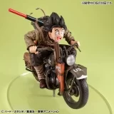 Оригинальная аниме фигурка «Desktop Real McCoy EX Dragon Ball Z Son Goku & Bike Complete Figure»
