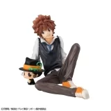Оригинальная аниме фигурка «G.E.M. Series Reborn! Palm Size Tsuna-kun & Reborn Complete Figure»