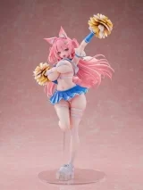 Оригінальна аніме фігурка «Animal Ears Cheerleader Girl DX Ver. illustration by Yatanuki Kei 1/5.5 Complete Figure»
