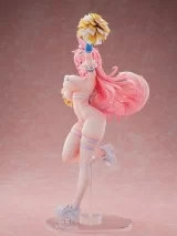 Оригинальная аниме фигурка «Animal Ears Cheerleader Girl DX Ver. illustration by Yatanuki Kei 1/5.5 Complete Figure»