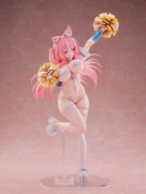 Оригинальная аниме фигурка «Animal Ears Cheerleader Girl DX Ver. illustration by Yatanuki Kei 1/5.5 Complete Figure»