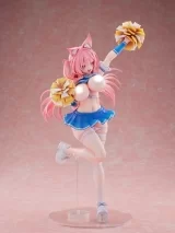 Оригинальная аниме фигурка «Animal Ears Cheerleader Girl DX Ver. illustration by Yatanuki Kei 1/5.5 Complete Figure»
