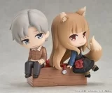 Оригинальная аниме фигурка «Mini Memory Spice and Wolf MERCHANT MEETS THE WISE WOLF Lawrence & Holo Complete Figure»