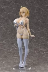 Оригинальная аниме фигурка «Bunny Suit Planning Sophia F. Shirring: White Bikini Ver. 1/4 Complete Figure»