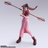 Оригинальная аниме фигурка «Final Fantasy VII Bring Arts Aerith Gainsborough Mythril Rod Ver.»
