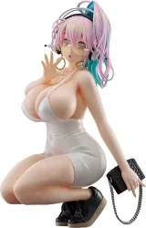 Оригинальная аниме фигурка «POP UP PARADE Super Sonico 15th Mini Dress Ver. L size Complete Figure»