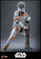 Оригинальная  фигурка «Movie Masterpiece SW EP3 Clone Trooper 212th Attack Battalion Deluxe Edition»