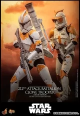 Оригинальная  фигурка «Movie Masterpiece SW EP3 Clone Trooper 212th Attack Battalion Deluxe Edition»