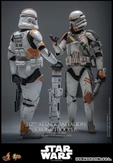 Оригинальная  фигурка «Movie Masterpiece SW EP3 Clone Trooper 212th Attack Battalion Deluxe Edition»