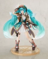 Оригинальная аниме фигурка «Character Vocal Series 01 Hatsune Miku: 100th Adventure Ver. 1/7 Complete Figure»