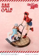 Оригинальная аниме фигурка «PRISMA WING Cells at Work Red Blood Cell & Platelet Non Scale Complete Figure»