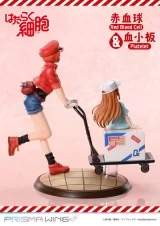 Оригинальная аниме фигурка «PRISMA WING Cells at Work Red Blood Cell & Platelet Non Scale Complete Figure»