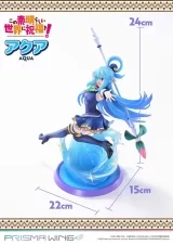 Оригинальная аниме фигурка «PRISMA WING Anime "KonoSuba" Aqua 1/7 Complete Figure»