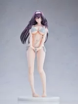 Оригинальная аниме фигурка &laquo;Toshi Tsutakaze Original Model Tomoe Sakura Swimsuit Black Hair Ver. Wholesome Ver. 1/5 Complete Figure&raquo;